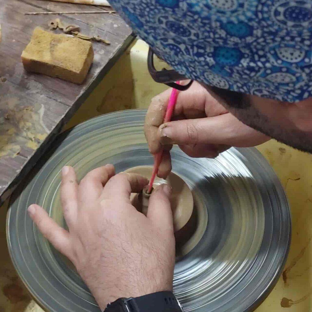 سفالگری بدون تجربه قبلی